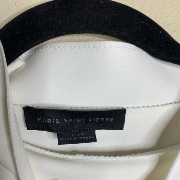 Marie Saint Pierre white Neoprene Dress - Picture 3 of 4